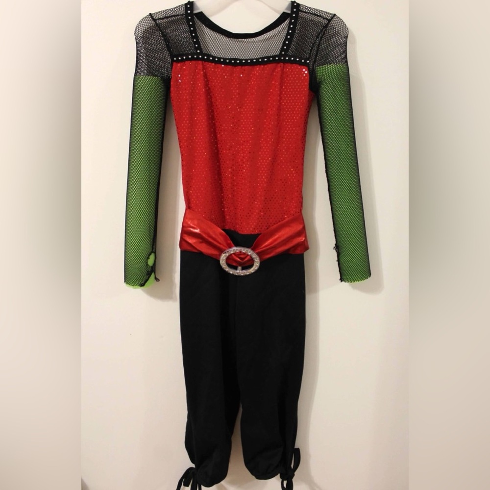 Girls jumpsuit dance costume MC 10/12